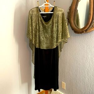 Beautiful Gold and Black Dress